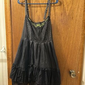 Beetlejuice themed dress